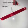 Car Rear Spoiler LED Brake Light, 42cm, 20 LEDs, Red Tail Light