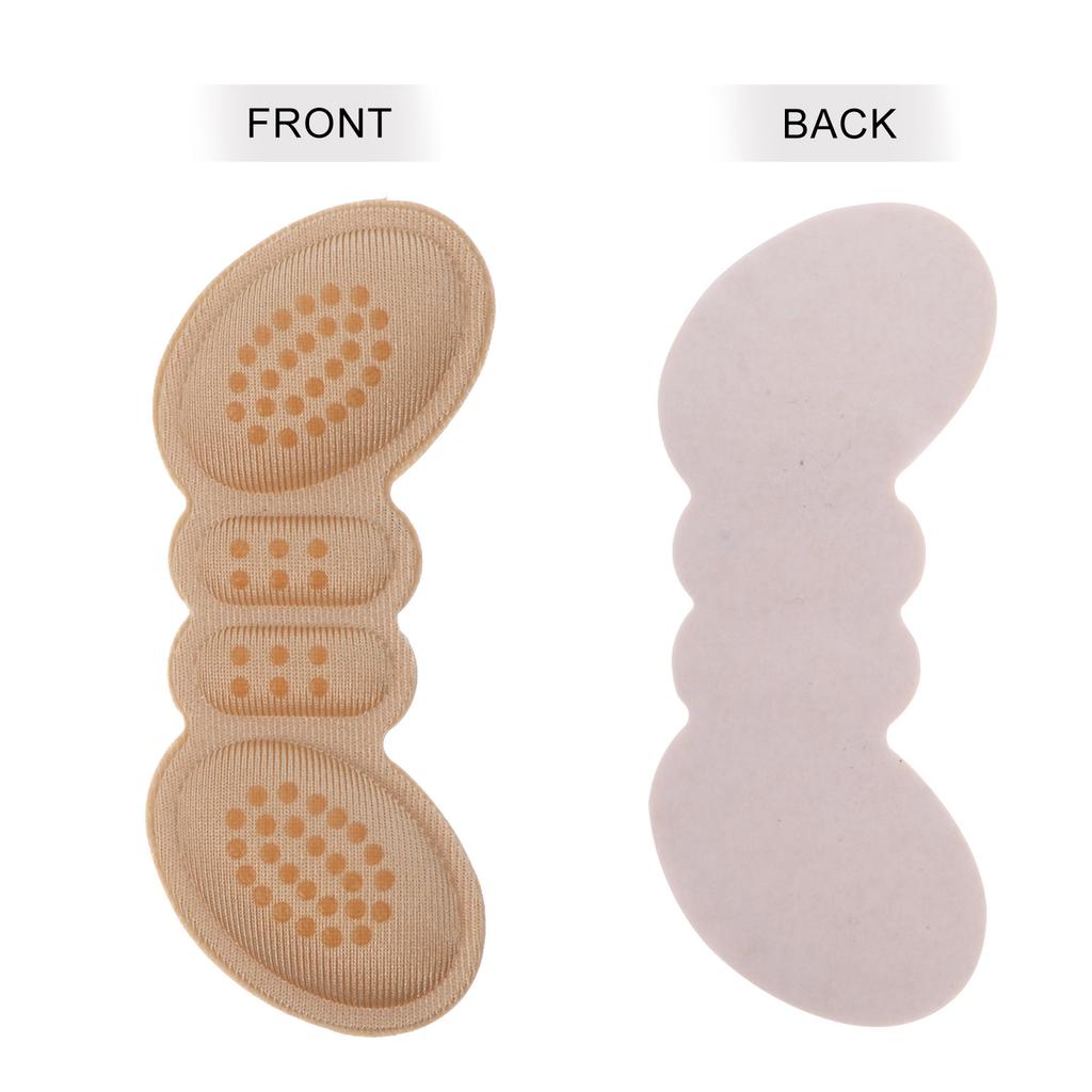 6Pcs Heel Cushion Pads Ultra-Thin Self-Adhesive Soft Gel Inserts Pain Relief Prevent Blisters Calluses Pressure for High Heels