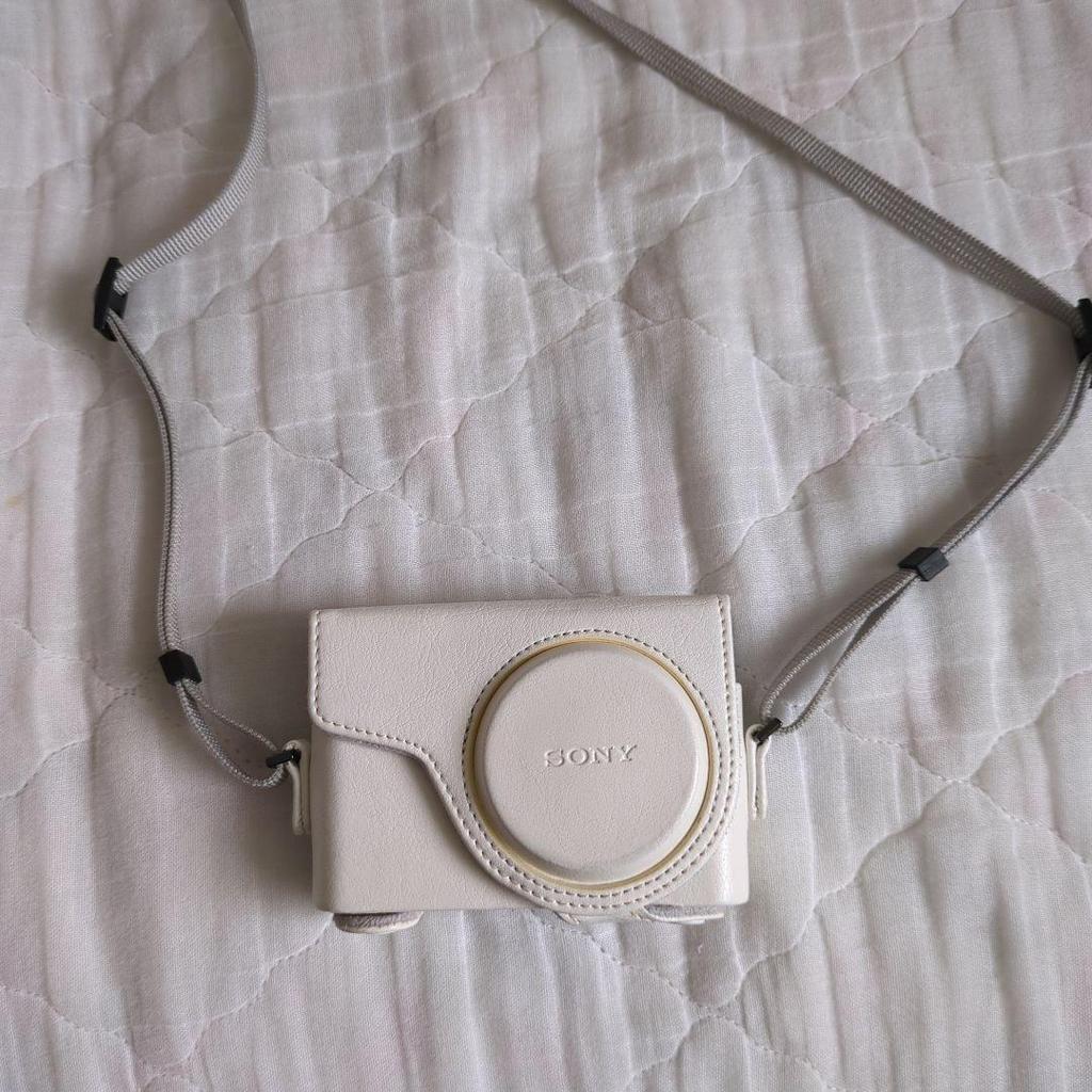 Used SONY Cyber-shot DSC-WX350 White Jacket Case