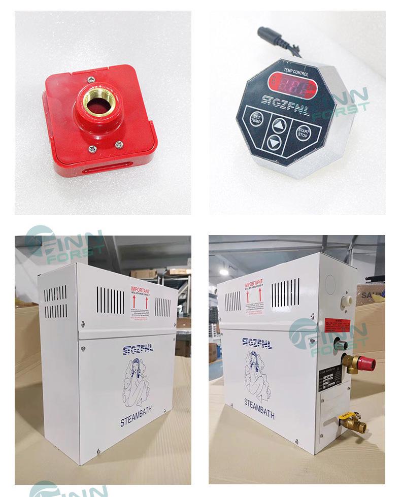 Commercial Electric Steam Generator for Sauna Rooms - Fully Automatic Household Steam Machine