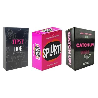 Party Board Game Girl Night Card Casual Gathering Card Drinking Game for Close Adult Friends or Couples