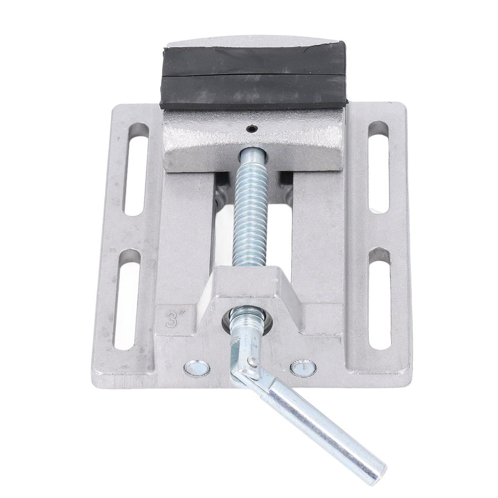 Drill Press Vise Clamp Heavy Duty Bench Vise with Screws Nuts 76mm Jaw Width 0?80mm Clamping Range