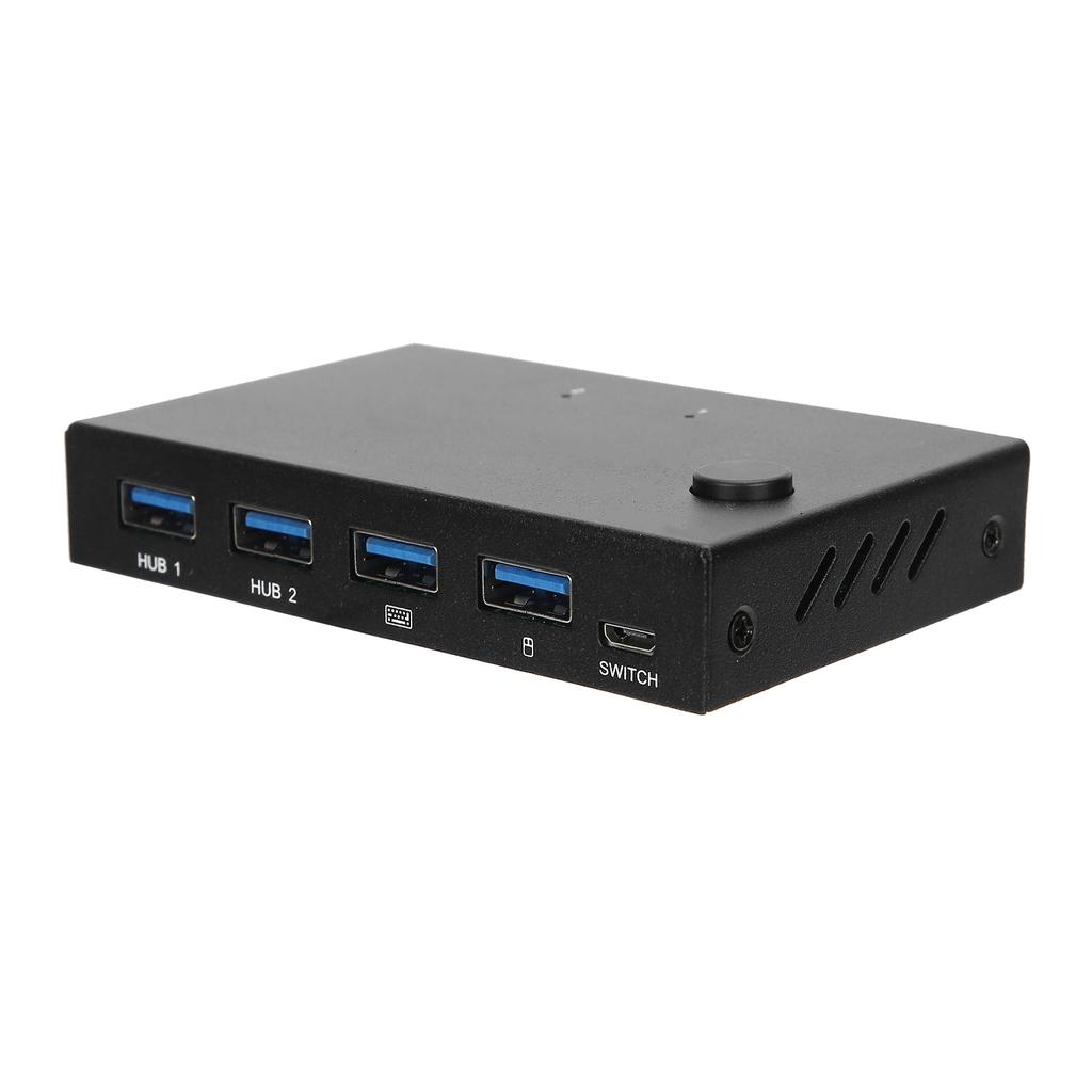 2 Port HDMI KVM Schalter Audio Video Adapter HUBHMIKVM Switch Box für MausTastatur