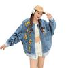European trendy brand Mickey Sigongge baseball jacket women's spring loose design versatile jacket top