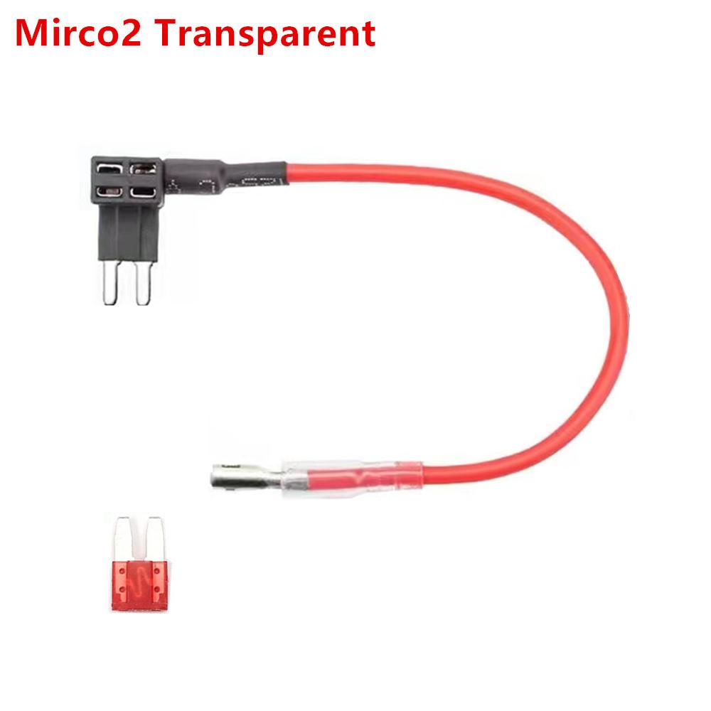 12V Fuse MINI SMALL MEDIUM Size Car Fuse Holder Add-a-circuit TAP Adapter With 10A Micro Mini Standard ATM Blade Fuse With Fuse Holders1