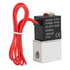 Direct Acting Solenoid Valve Water  Oil Aluminum Alloy Body Valve 220VAC