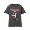 Vintage Ilia Topuria Unisex TShirt Graphic Tshirt 2026 Summer Unisex Unisex 100Cotton Oversized Tshirt Street Wear Y2K