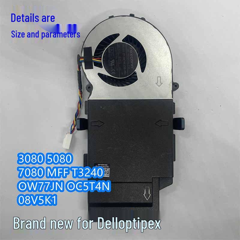 Dell Optiplex 3080/5080/7080 MFF T3240 Cooling Fan Original Plug
