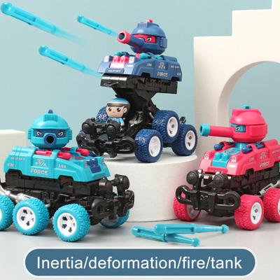 Tanque de tiro inercial deformado e atraente, com juntas flexíveis seguras e funcionais