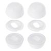 6PCS Bathroom Screw Covers Plastic Rustproof Caps Strong Elegant Finish for Toilet Sink Cabinet & Household Fixtures