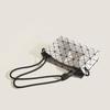 2026 Trendy Geometric Rhombus Women's Shoulder Bag: Fashionable, Simple Drawstring Design