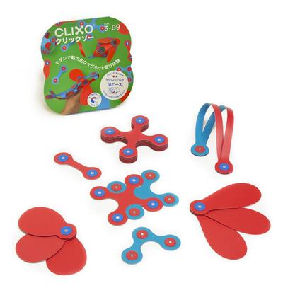 2024 Good Design Award Good Toy 2024 Winner Langs Japan Click Saw CLIXO Pack Flamingo Magnet Educational Toy STEM Education Assembly Toy Magnet Block