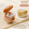 Portable Dental Retainer Box - Invisible Braces and Denture Storage & Cleaning Case