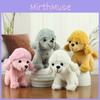 Adorabile Peluche Barboncino Piccolo Cane Ciondolo Borsa Cucciolo Carino Bambola Animale Morbido Ripieno