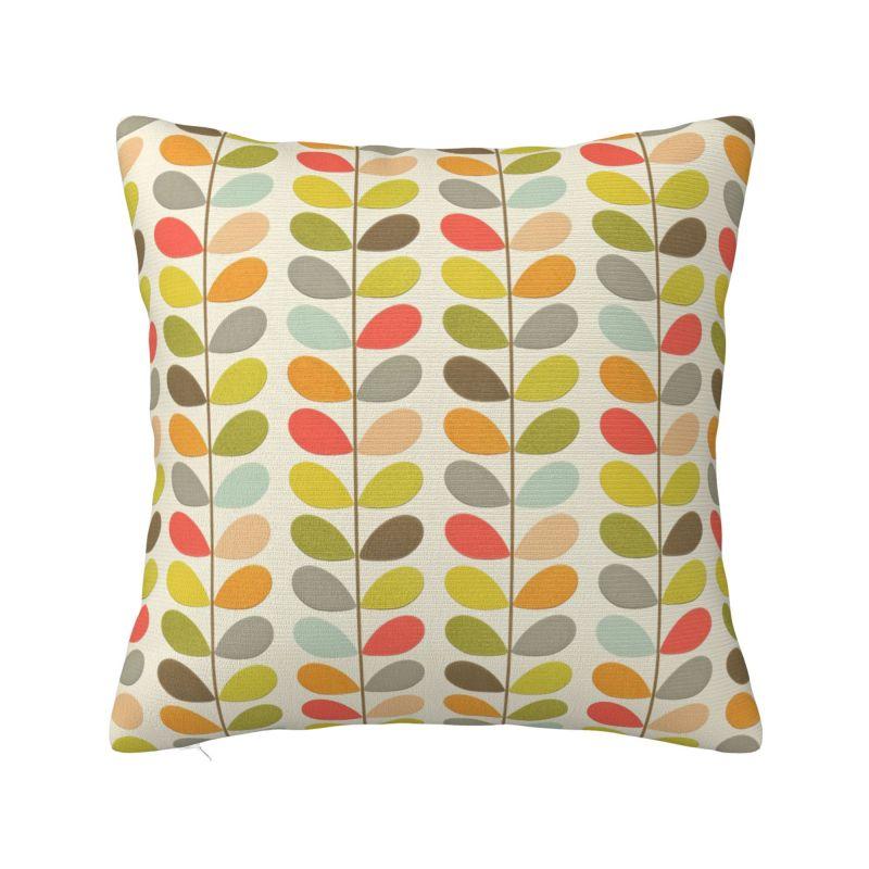 Custom Early Bird Granite Cushion Cover 40x40cm Orla Kiely Floral Velvet Cute Pillow Case Home Decoration