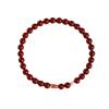 Purple Gold Sand Koi Cinnabar Bracelet - Abundance and Luck Benmingnian Jewelry.