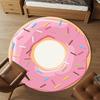 1pc Donut Round Chair mat Area Rug - Non-Slip, Floor Mat for Office, Bedroom, home decor Christmas Gift p0811302