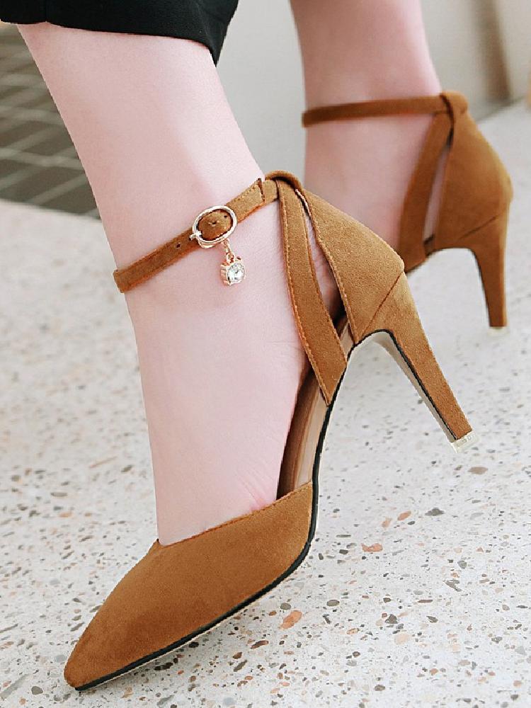 Klasické dámské lodičky na vysokém podpatku Módní elegantní pásek Špičatá špička Černé Zelené Růžové Boty na podpatku do kanceláře na párty na svatbu Dáma