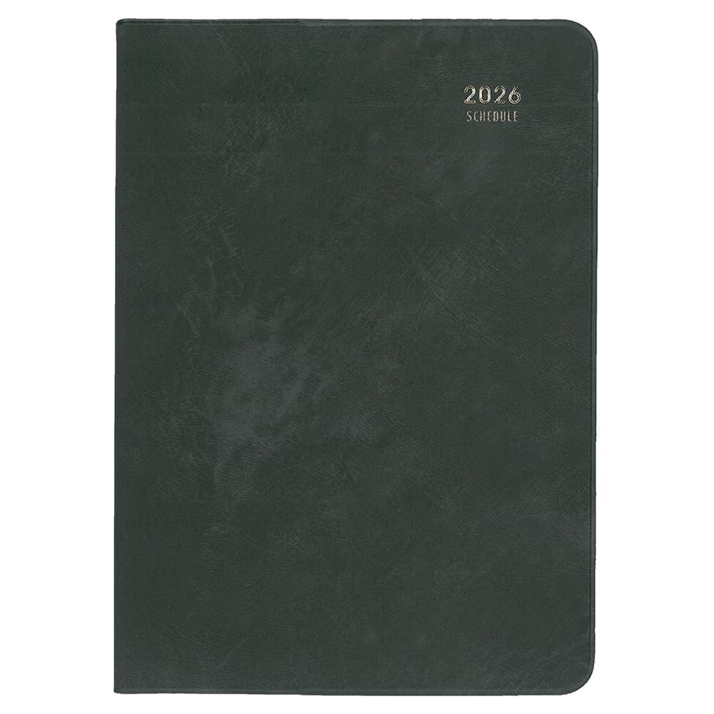 

Daigo 2026 Mill Weekly December 2025 Start Planner, Left, B6, Gray, E7769, серый