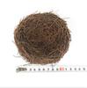 Retro-Dekorationszubehör 6 / 8 / 10 / 12 / 15 / 20 cm Natur, Vogelnest, optisches Geschäft, Ausstellung kreativer Vogelkäfig, Zubehör FEFF