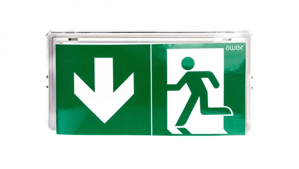 Emergency Exit Led 1W 130Lm 1H Dual-purpose At White + Pu31 Ete/1W/B/1/Sa/At/Wh