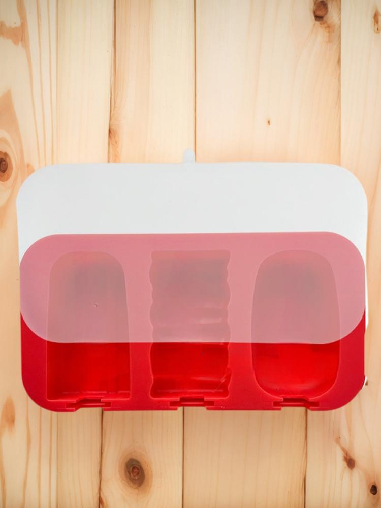 3 Stück Silikon Eis am Stiel Form BPA-frei Eis am Stiel Maker Stapelbare Eisformen mit Deckel für selbstgemachtes Eis