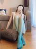 Gradient Candy Color Slimming Pantyhose - Trendy Summer Stockings for a Flattering Look