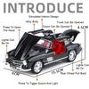 1:32 300sl 500k Legierungsmodell Spielzeug Diecast Auto Türen öffnen mit Ton Licht Rückzug Miniatur Oldtimer Jungen Geburtstagsgeschenke