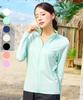 Helingbon Wonder Women'S Multi Active Rash Guard Zip-Up (9 Colors) / Rc903W (Type A)