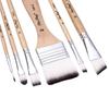 6 Pcs Artist Painting Brush Set Art Paint Brush Set for Watercolor Oil Painting
