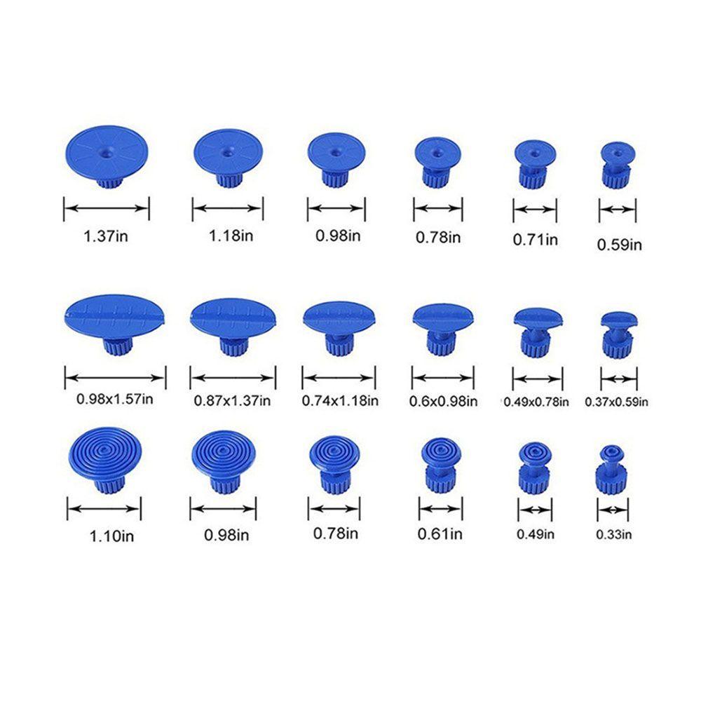 18Pcs/Set Car Dent Repair Tool Lifter Puller Repair Gasket Auto Body Tools For Reparing Useful Convenient Practical High Qaulity