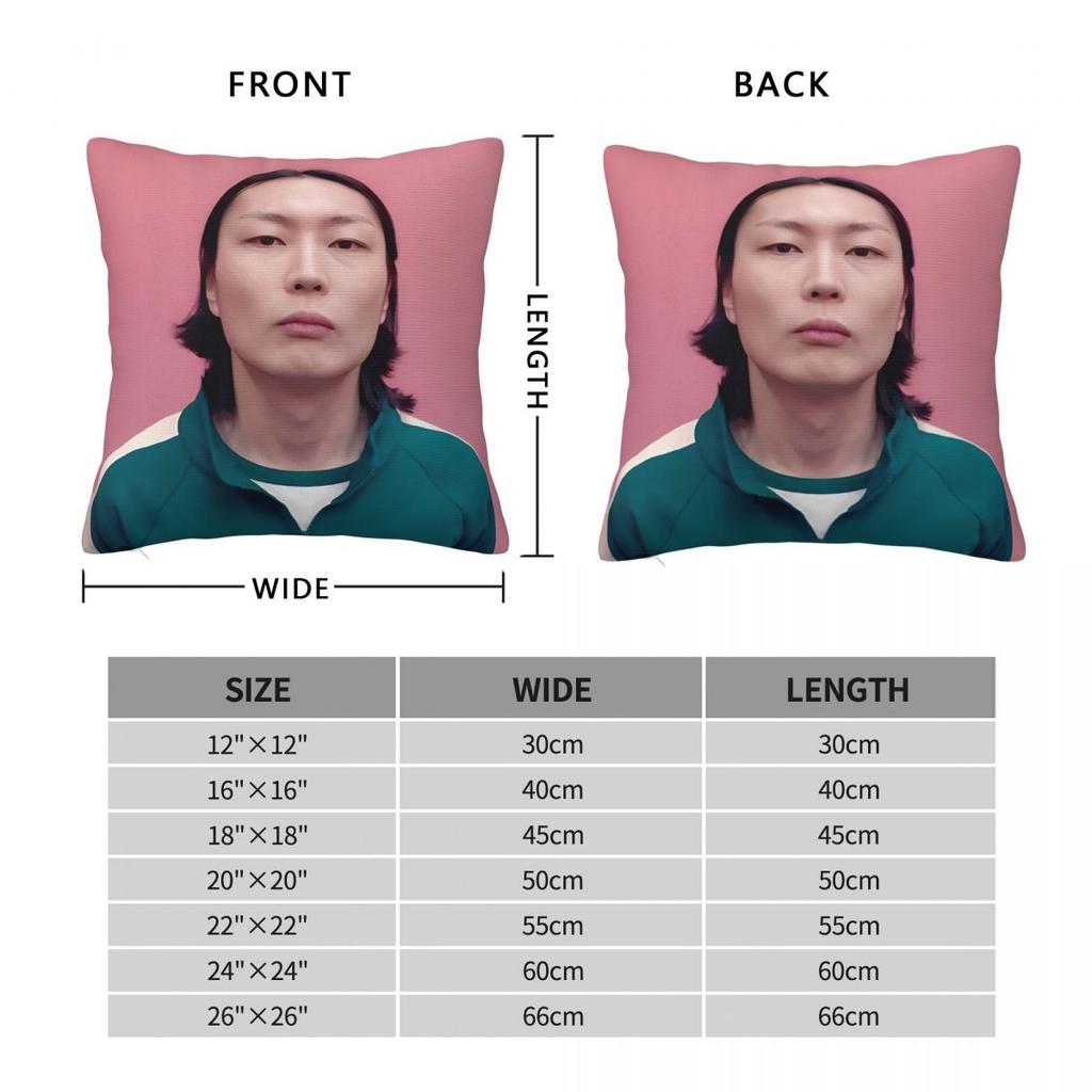 R-Roh J-Jae Won Pillow Cover Merch Printing Cushion Cover Decoration Throw Pillow Case Cover Home Multi Size