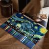 Oil Painting Claude Monet Art Floor Mat Suitable For Living Room Kitchen Bathroom Non-slip Mat Household Foot Mat
