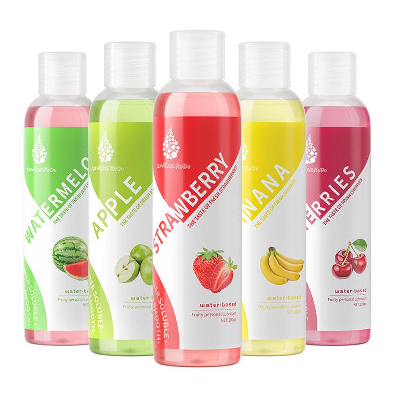 Edible Fruity Lubricant for Intimate Fun - No-Wash, Unisex