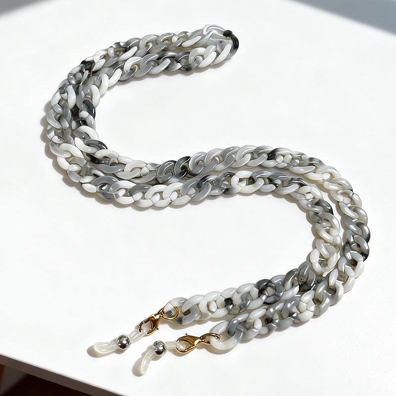 Colorful Handmade ABS Acrylic Eyeglass Chain - Jelly Shades Accessory