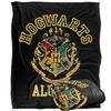 Harry Potter Alumni Hogwarts Crest Blanket