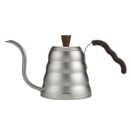 HARIO V60 Drip Kettle Vono Titanium, 600mL Capacity, Lightweight, Outdoor, Titanium, Gray, Not Induction Compatible, VKBTI-90-TSV