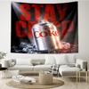 Stay Crisp Coke Tapestry, Unique Design Tapestry, Wall Decor for Bedroom,Livingroom, Playroom,Heartwarming Fan Holiday Gifts