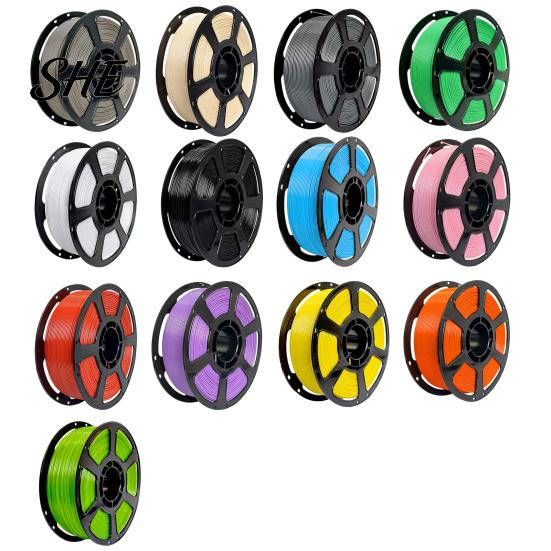 3D Printing Accessories PETG Printer Filament, 1.75mm Weather-Resistant High Toughness Filament for DIY Projects, Models and Crafts Stable