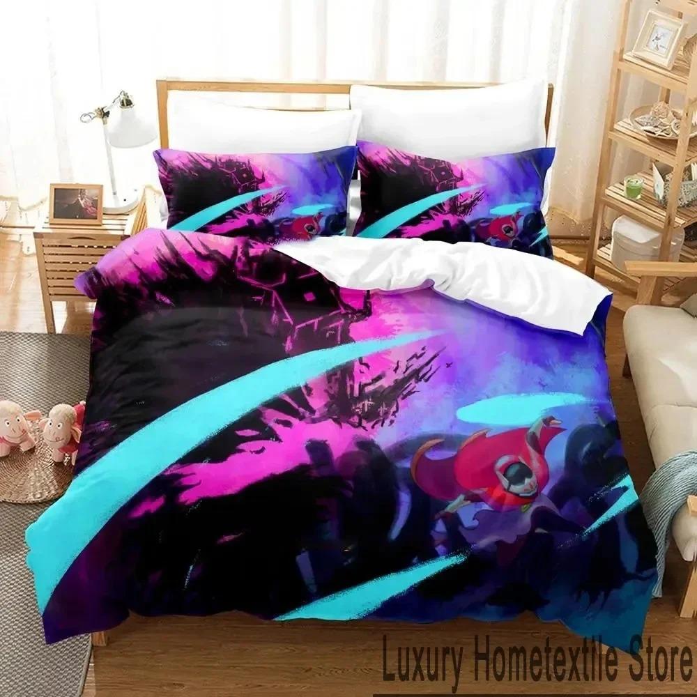 

3D-принт Hyper Light Drifter Постельное белье Пододеяльник Постельный комплект Одеяло Наволочка Одеяло King Queen Size Постельное белье для мальчиков и взрослых EU Single 135x200cm