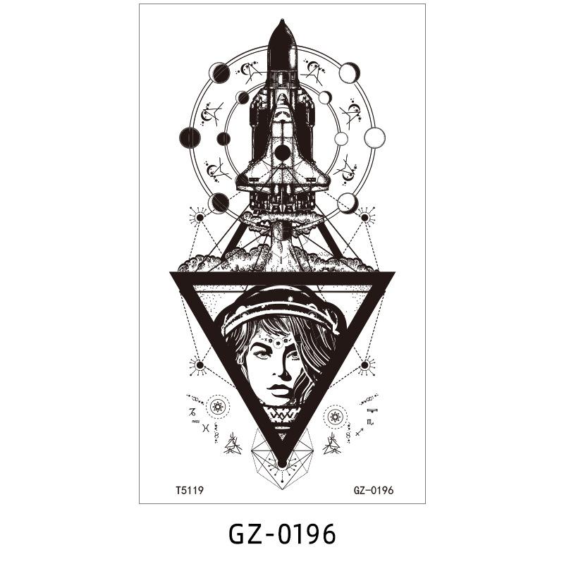 Tattoo Sticker Waterproof Juice Herbal Tattoo Sticker Male And Female Tattoo Tattoo Sticker Simulation Tattoo