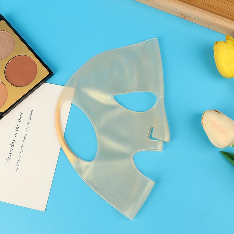 Silicone Mask Face Women Skin Care Tool Hanging Ear Face Mask Gel Sheet Reusable