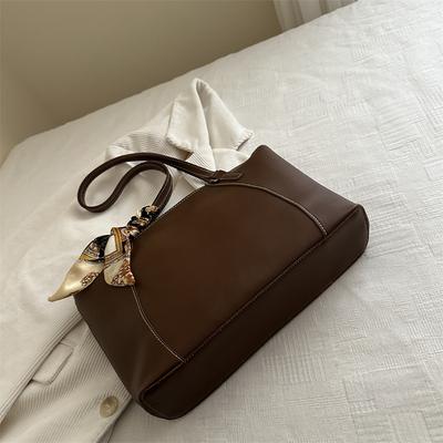 Large-capacity Bag Women's Spring and Summer Versatile 2025 New Fashionable and Simple Shoulder Bag Texture Commuter Tote Bag