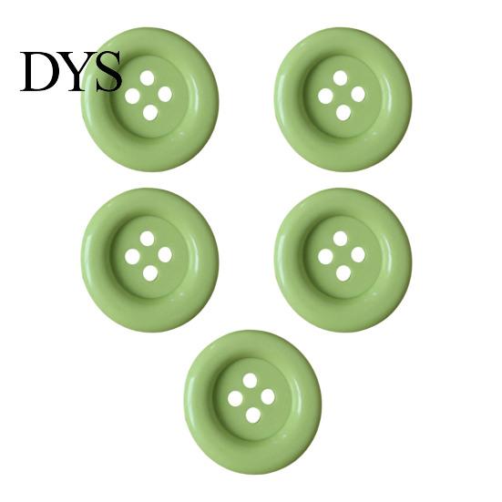 Large Plastic Buttons for Crafts 5Pcs Four-Hole Sewing Buttons, Oversized Craft Creative Colorful Crafting Fabric Projects DIY And Clothing Decoration