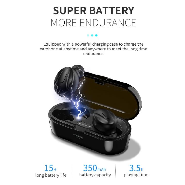 Noise Reduction True Wireless Earbuds 5.0 XG13 Headphones with Microphone Noise