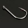 1000pcs Barbed Fishing Hooks 3 To 12 Sizes Steel Fish Hook with Barb Fishing Accessories for Outdoor