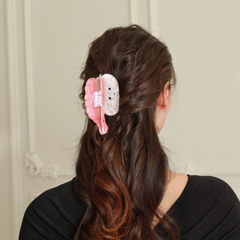 Cute Small Shark Clip Korean Style Acetic Acid Claw Clip Hairpin Sushi Hair Clip  Headwear