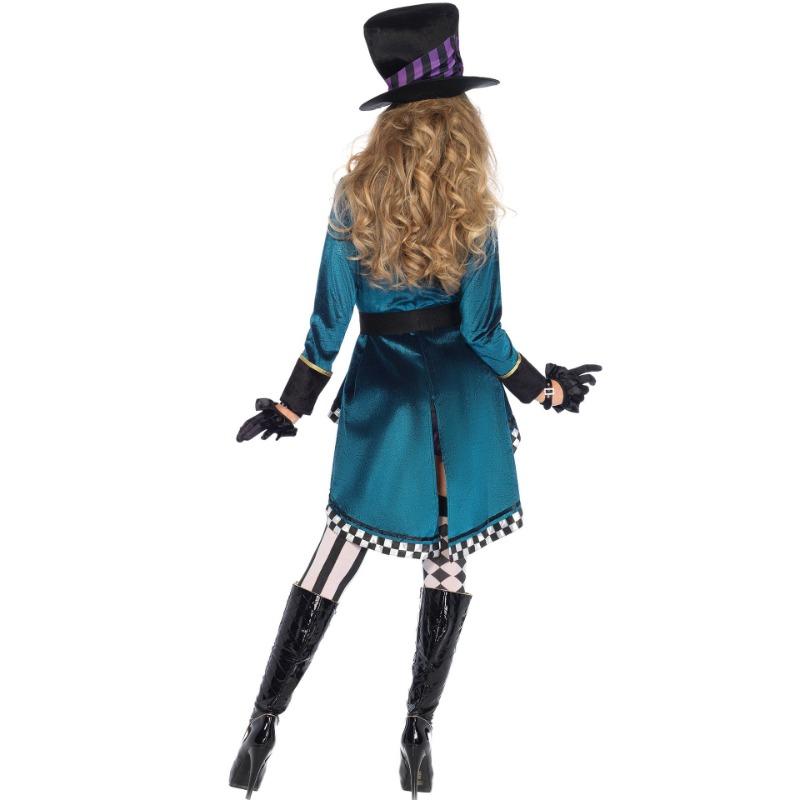 S-XL Dark Purple Adult Halloween Cosplay Magician Costume Cosplay Stage Costume Show