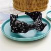 Boho Floral Print Headbands Bow Wide Brimmed Head Hoop For Women Vintage Elegant Headwear Cross Knot Hair Hoop For Vocation