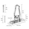 Dww Ceiling Hook, 450KG Capacity Heavy Duty Ceiling Wall Mount Hook 304 Stainless Steel, Hanging Kit for Hammock, Hanging Chair, Boxing Bag, Yoga